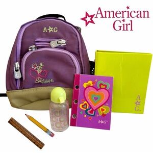 American Girl Doll Just Like You Back To School Set 2008 Retired & Bonus Items